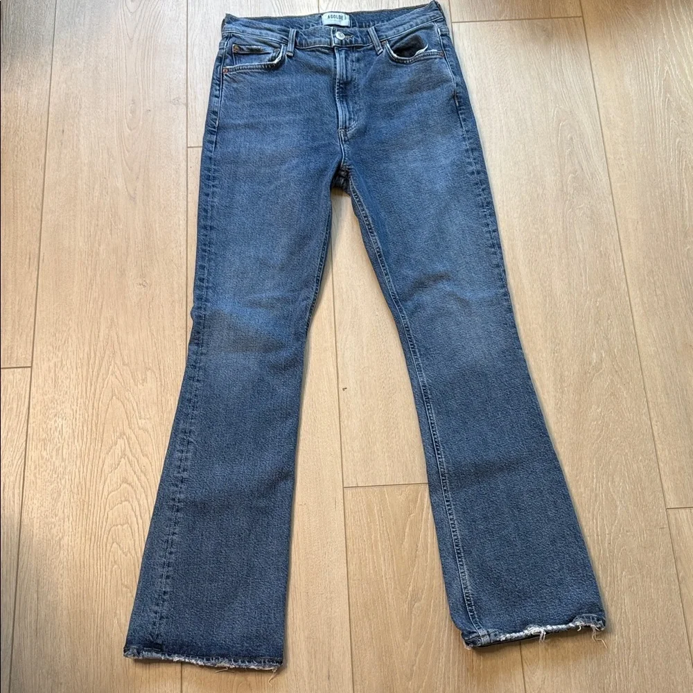 AGOLDE Nico High Rise Slim Boot Cut Jeans A9179-1255 Womens size 28